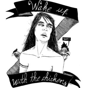 I feel like a zombie when I wake up with the chikens - 2013