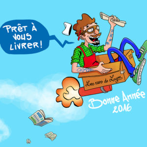 Carte de voeux épicerie Sequentielle - 2016